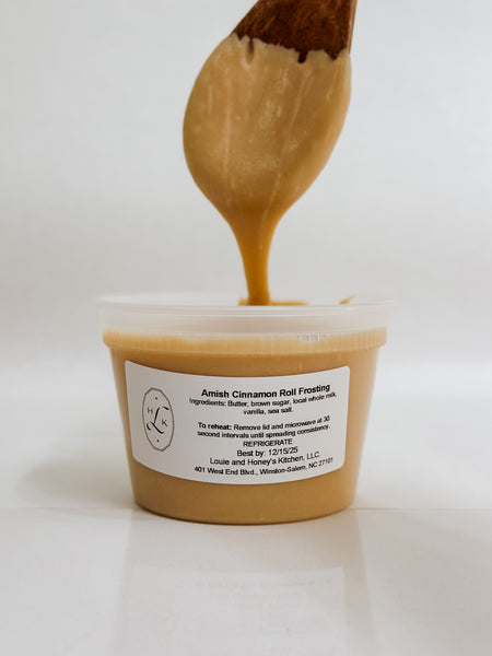Amish Cinnamon Roll Frosting